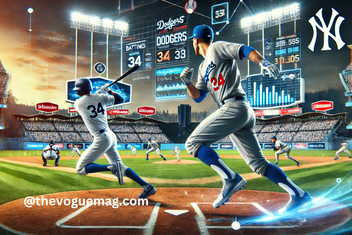 dodgers vs yankees match player stats