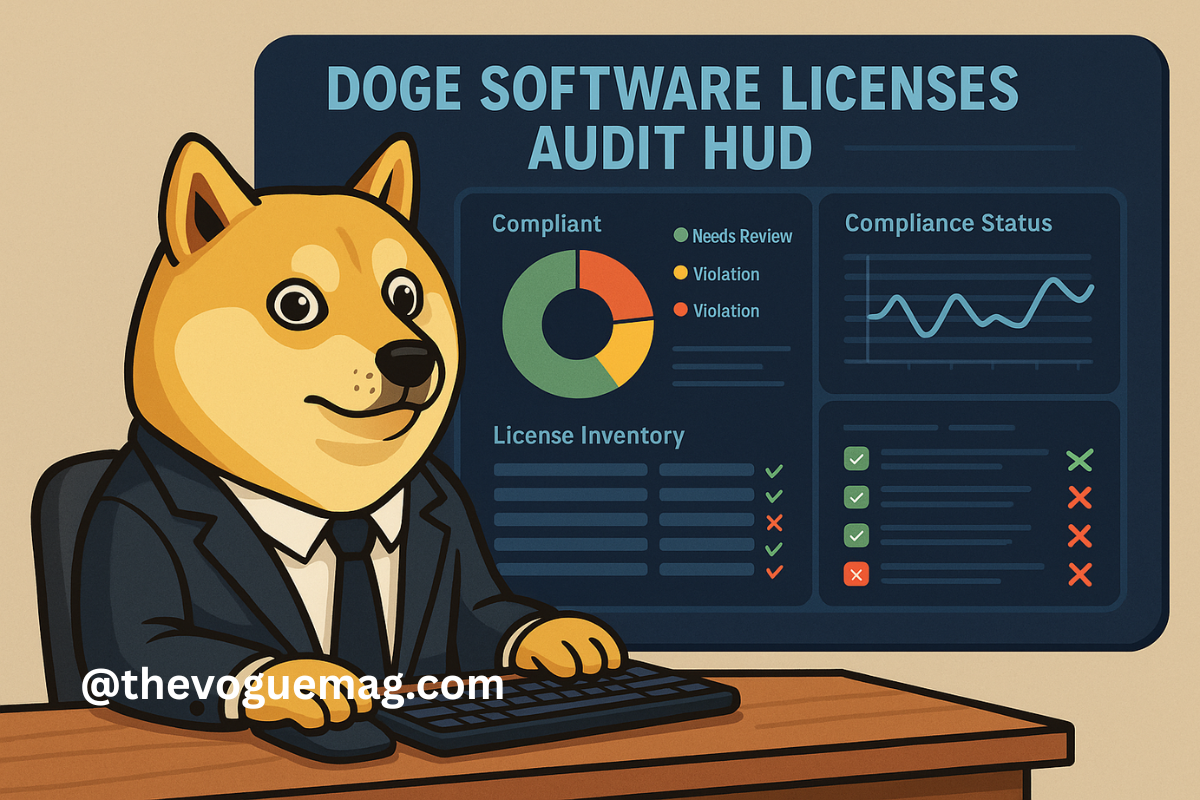 doge software licenses audit hud