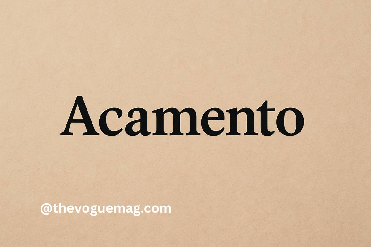 acamento