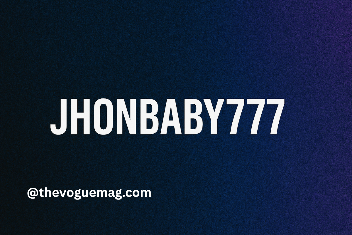 Jhonbaby777
